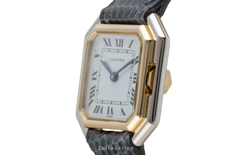 Cartier Ceinture steel / gold manual winding women's watch 7821 [2507211]