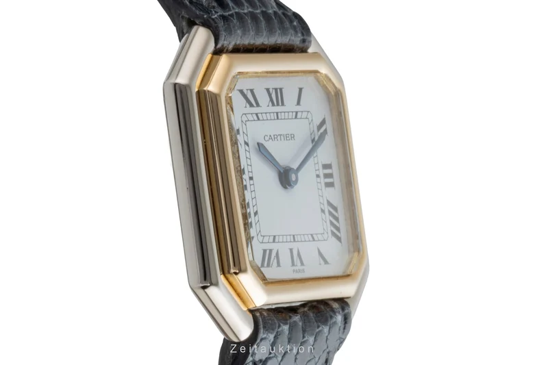 Cartier Ceinture steel / gold manual winding women's watch 7821 [2507211]