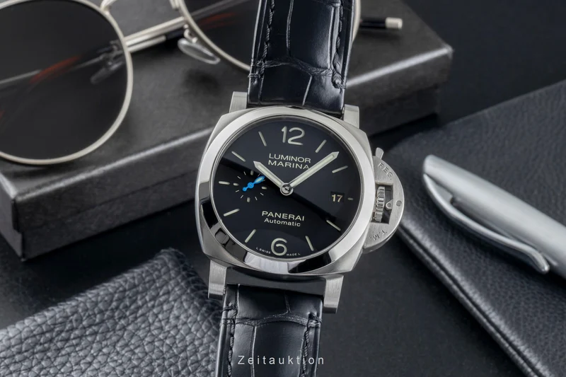 Panerai Luminor Marina steel automatic men's watch PAM01372 LP: 8900EUR [2507342]