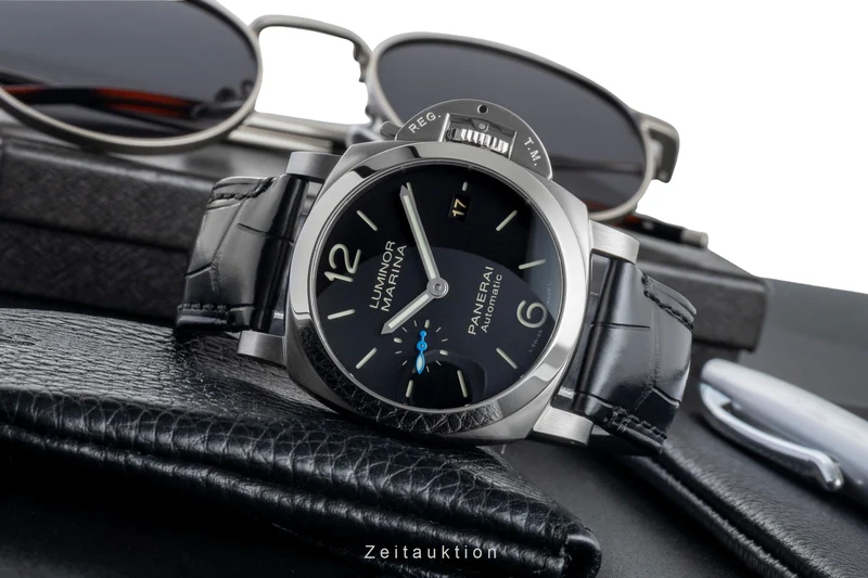 Panerai Luminor Marina steel automatic men's watch PAM01372 LP: 8900EUR [2507342]