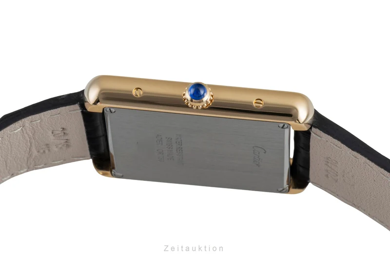Cartier Tank steel / gold quartz men's watch W1018855 [2507378]