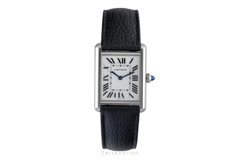 Cartier Tank steel quartz men's watch WSTA0041 [2507416]