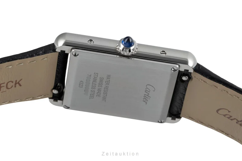 Cartier Tank steel quartz men's watch WSTA0041 [2507416]