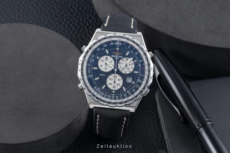 Breitling Jupiter Pilot chronograph steel quartz men's watch A59028 [2507403]