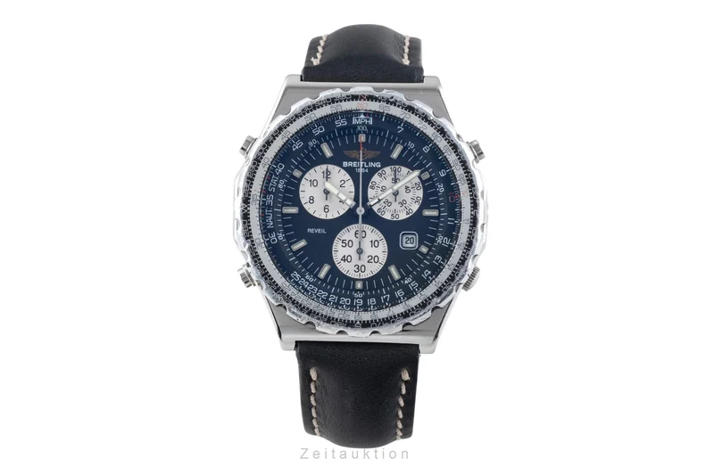 Breitling Jupiter Pilot chronograph steel quartz men's watch A59028 [2507403]