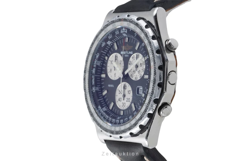 Breitling Jupiter Pilot chronograph steel quartz men's watch A59028 [2507403]