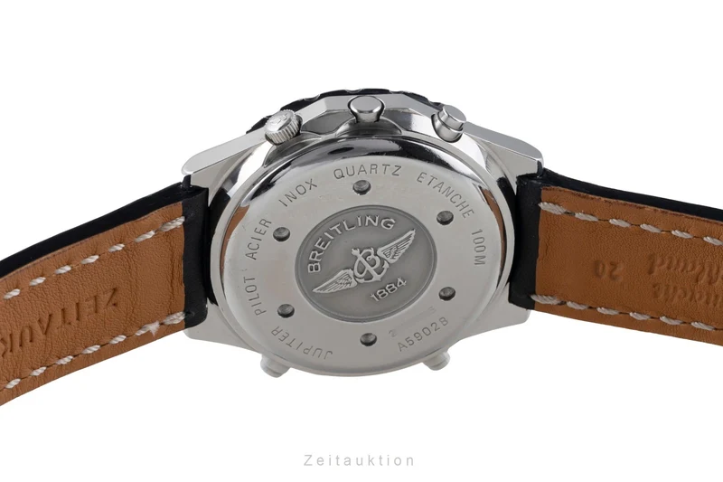 Breitling Jupiter Pilot chronograph steel quartz men's watch A59028 [2507403]