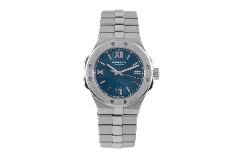 Chopard Alpine Eagle steel automatic women's watch 298617-3001 LP: 12000EUR [2507248]