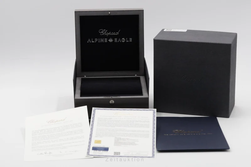 Chopard Alpine Eagle steel automatic women's watch 298617-3001 LP: 12000EUR [2507248]