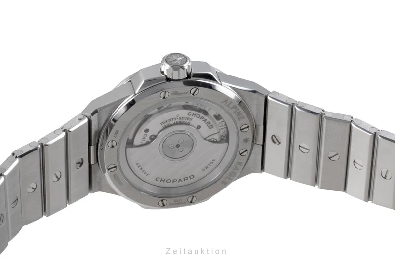 Chopard Alpine Eagle steel automatic women's watch 298617-3001 LP: 12000EUR [2507248]