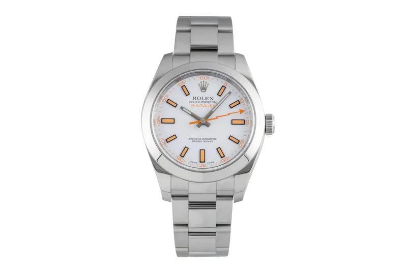 Rolex Milgauss steel automatic men's watch 116400 [2507172]