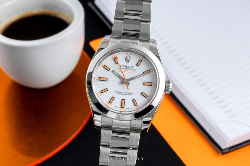 Rolex Milgauss steel automatic men's watch 116400 [2507172]