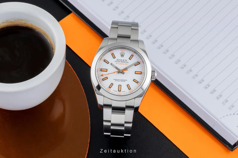 Rolex Milgauss steel automatic men's watch 116400 [2507172]