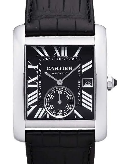 Cartier Tank MC W5330004 Edelstahl Großes Modell