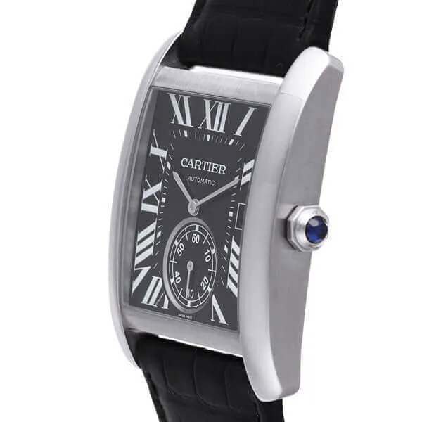 Cartier Tank MC W5330004 Edelstahl Großes Modell