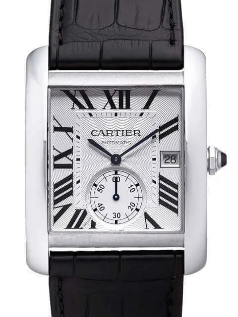 Cartier Tank MC W5330003 Edelstahl Großes Modell