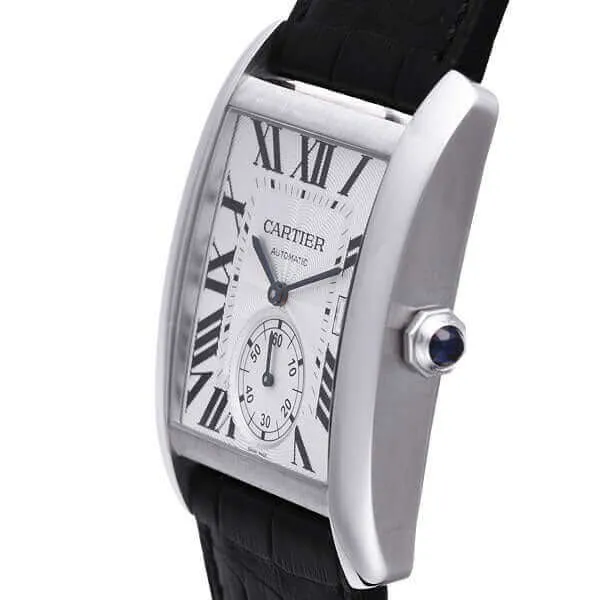 Cartier Tank MC W5330003 Edelstahl Großes Modell
