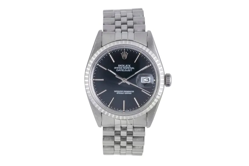 Rolex Datejust steel automatic men's watch 16030 Vintage [2506187]