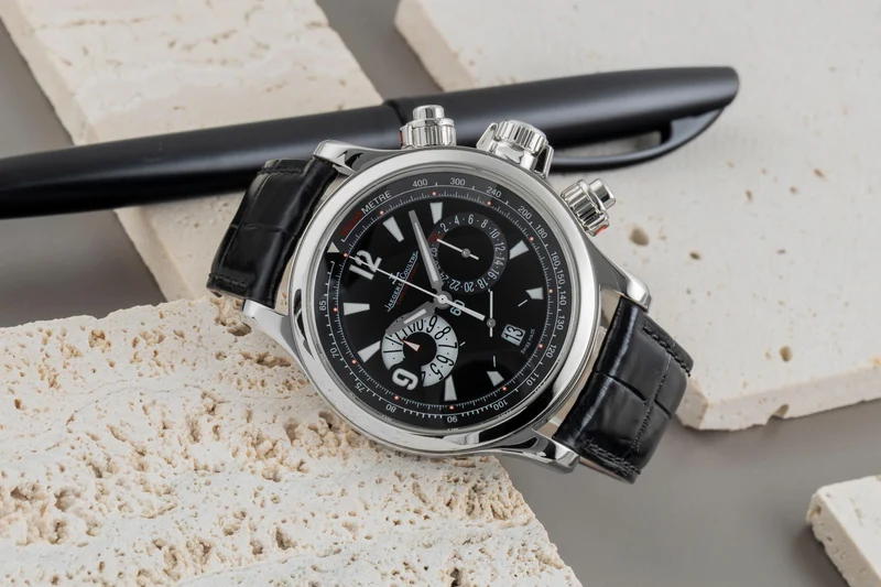 Jaeger LeCoultre Master Compressor chronograph steel automatic men's watch Q1758470 , 146.8.25 [2506046]