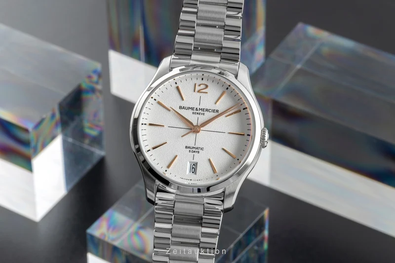 Baume & Mercier Clifton steel automatic men's watch M0A10793 LP: 3700EUR [2507547]