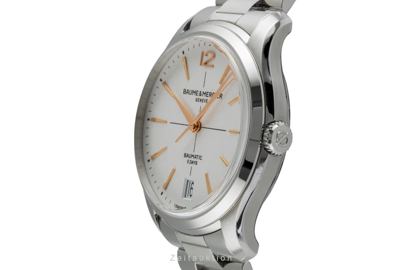Baume & Mercier Clifton steel automatic men's watch M0A10793 LP: 3700EUR [2507547]