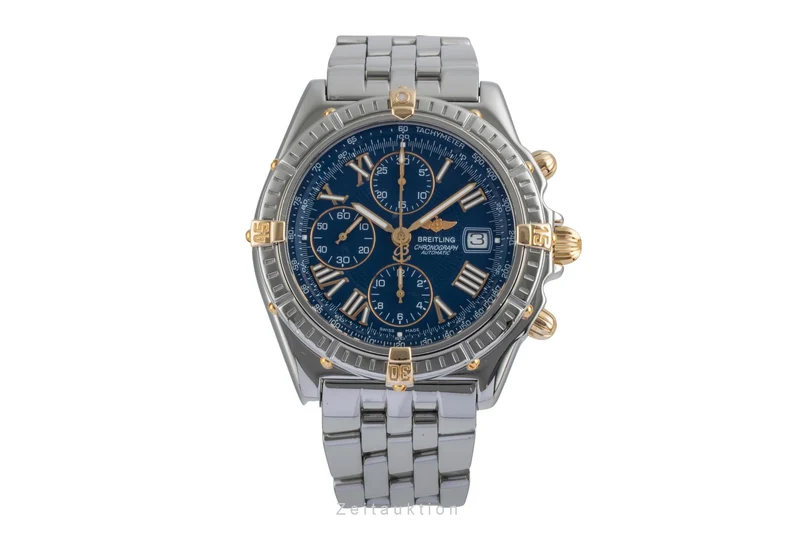 Breitling Crosswind chronograph steel / gold automatic men's watch B13055 [2600042]