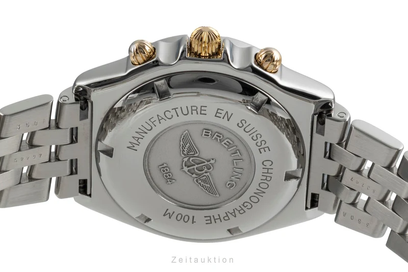 Breitling Crosswind chronograph steel / gold automatic men's watch B13055 [2600042]