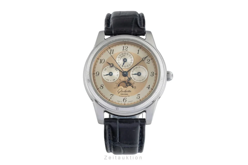 Glashütte 1845 steel manual winding men's watch 1-49-01-03-01-04 [2600151]