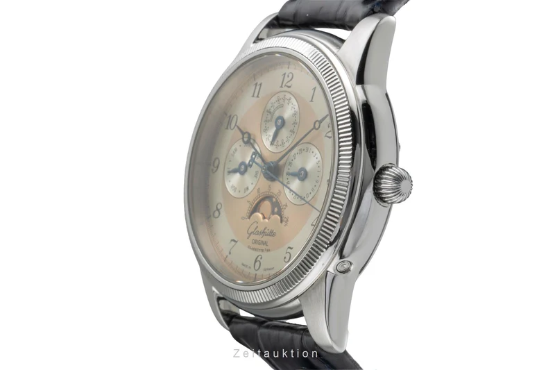 Glashütte 1845 steel manual winding men's watch 1-49-01-03-01-04 [2600151]