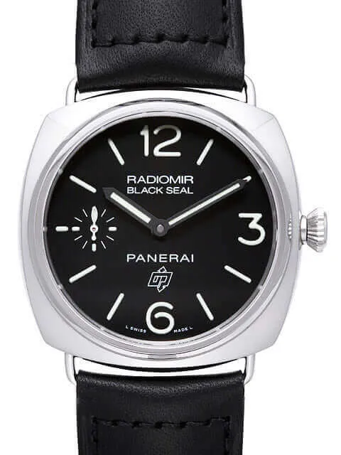 Panerai Radiomir PAM00380 Black Seal 3 Logo Acciaio