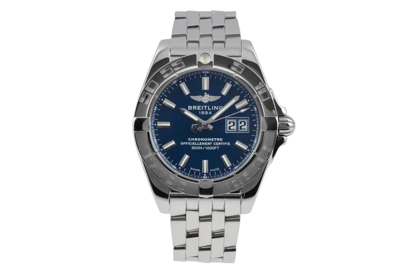 Breitling Galactic steel automatic men's watch A49350L2/C929 [2507375]