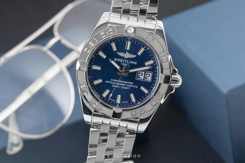 Breitling Galactic steel automatic men's watch A49350L2/C929 [2507375]
