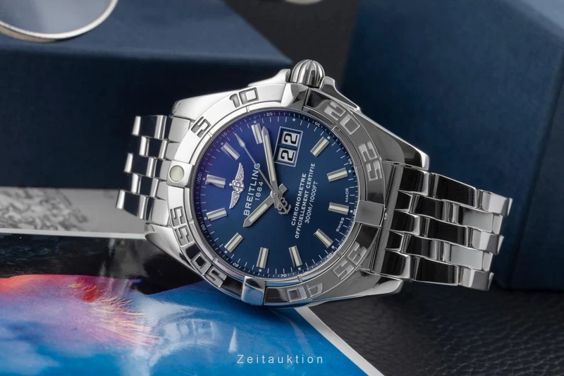 Breitling Galactic steel automatic men's watch A49350L2/C929 [2507375]