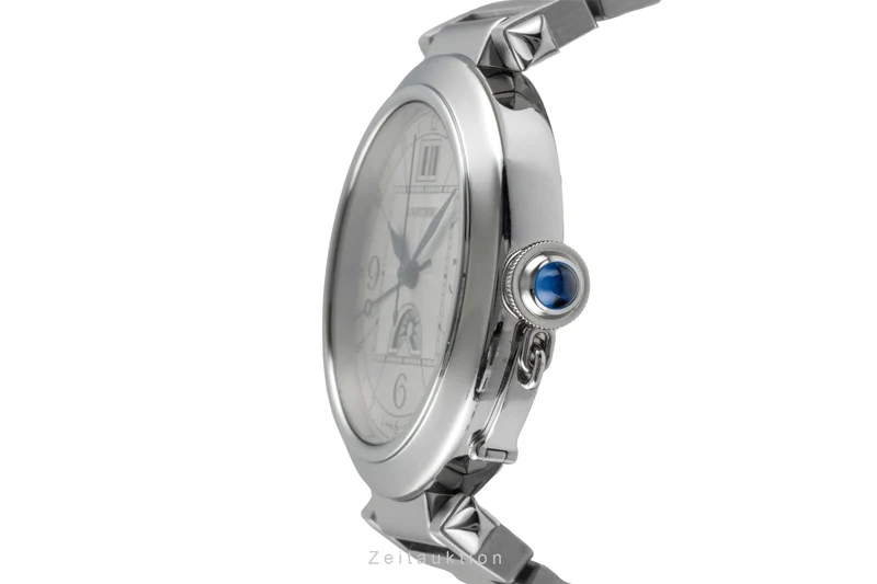 Cartier Pasha steel automatic men's watch W31093M7 [2507309]