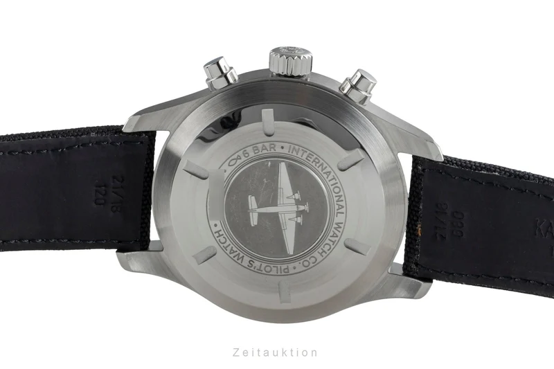 IWC Fliegerchronograph chronograph steel automatic men's watch IW377709 LP: 7300EUR [2507053]