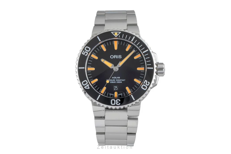 Oris Aquis Date steel automatic men's watch 01 733 7730 4159-07 8 24 05PEB [2507257]