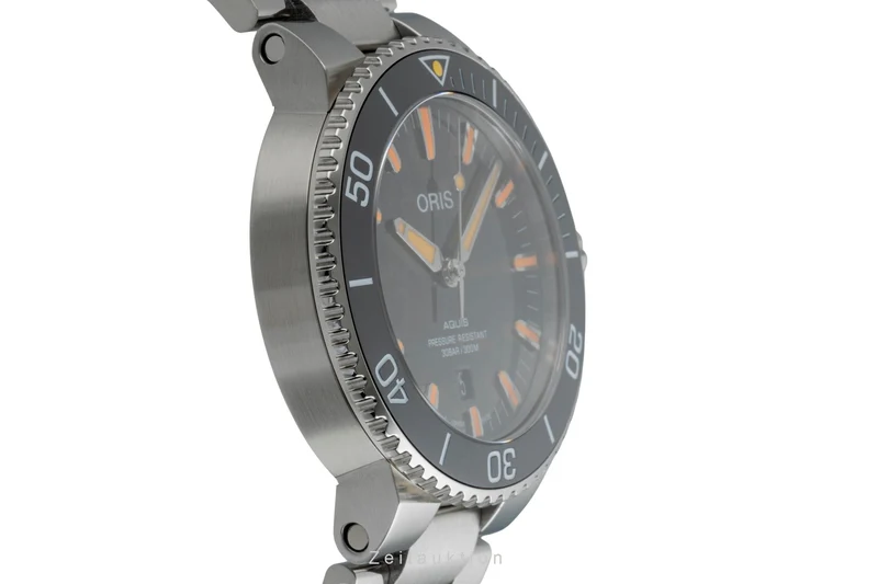 Oris Aquis Date steel automatic men's watch 01 733 7730 4159-07 8 24 05PEB [2507257]