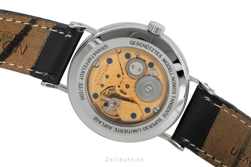 Nomos Tangente steel manual winding unisex Tangente Super 30 [2507147]
