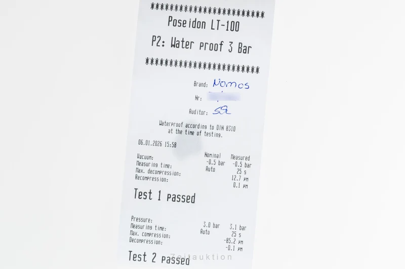 Nomos Tangente steel manual winding unisex Tangente Super 30 [2507147]