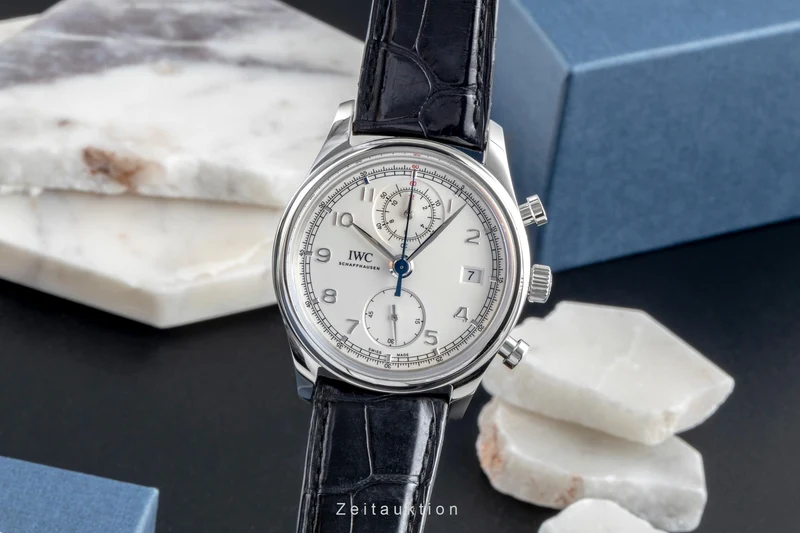 IWC Portugieser chronograph steel automatic men's watch IW390403 [2507124]