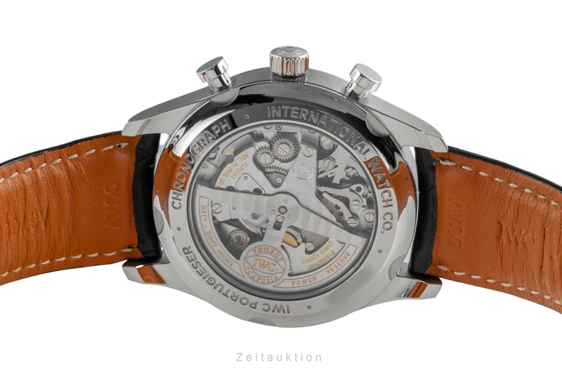 IWC Portugieser chronograph steel automatic men's watch IW390403 [2507124]