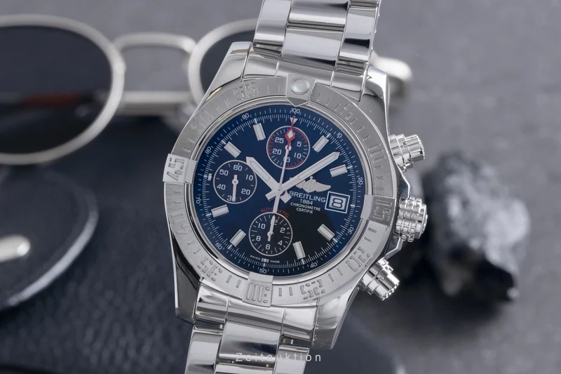 Breitling Avenger II chronograph steel automatic men's watch A13381 [2506936]