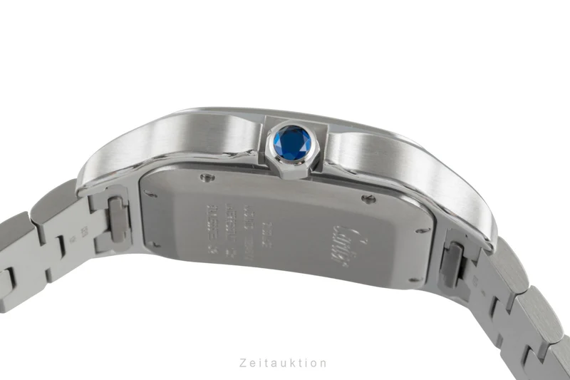 Cartier Santos steel automatic men's watch WSSA0009 LP: 8850EUR [2600202]