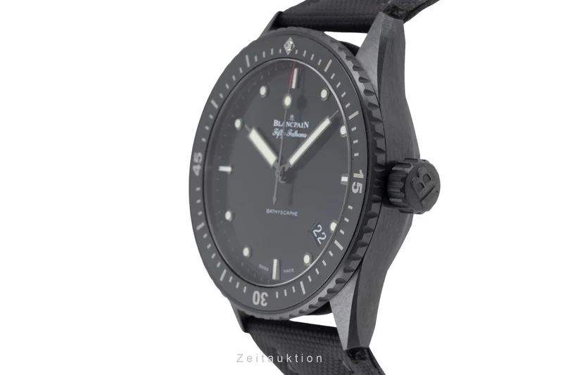 Blancpain Fifty Fathoms ceramic automatic men's watch 5000-0130-B52B LP: 14700EUR [2600156]