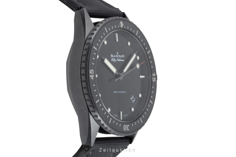 Blancpain Fifty Fathoms ceramic automatic men's watch 5000-0130-B52B LP: 14700EUR [2600156]