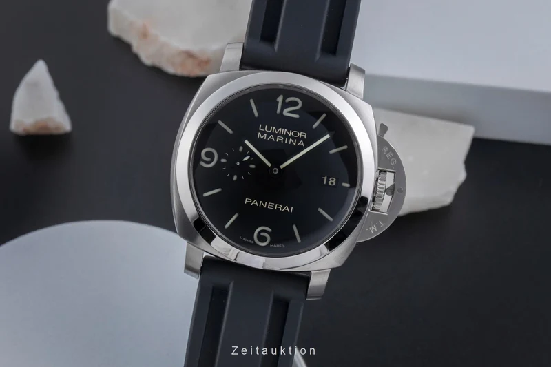 Panerai Luminor Marina steel automatic men's watch PAM00312 LP: 8900EUR [2600050]
