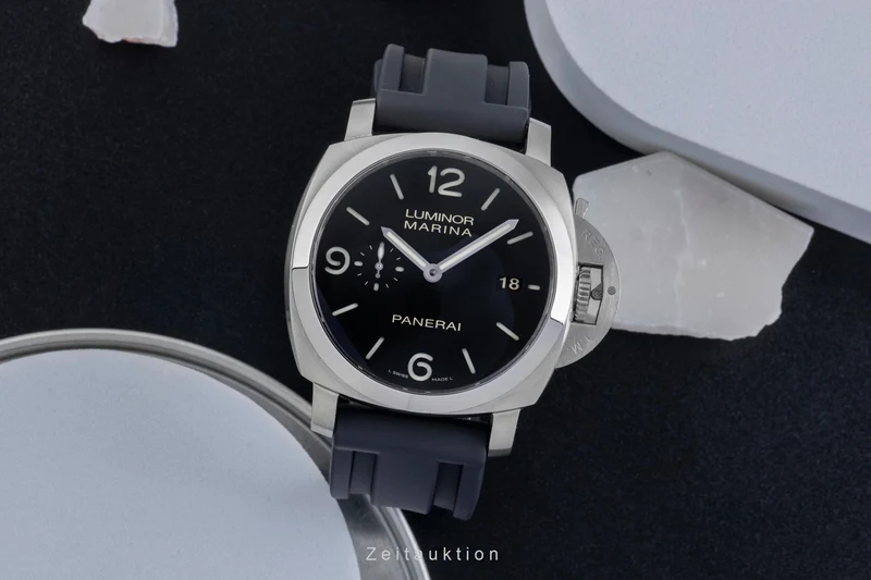Panerai Luminor Marina steel automatic men's watch PAM00312 LP: 8900EUR [2600050]