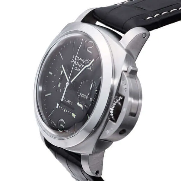 Panerai Luminor 1950 PAM00275 Chrono Monopulsante 8 Days GMT Acciaio