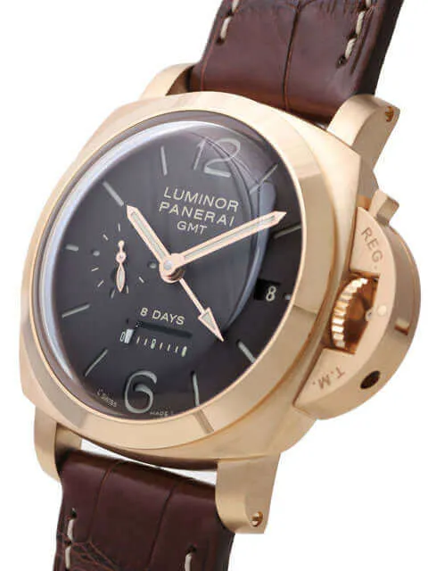 Panerai Luminor 1950 PAM00289 8 Days GMT Oro Rosso
