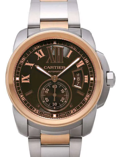 Cartier Calibre de Cartier W7100050 Stahl Rotgold